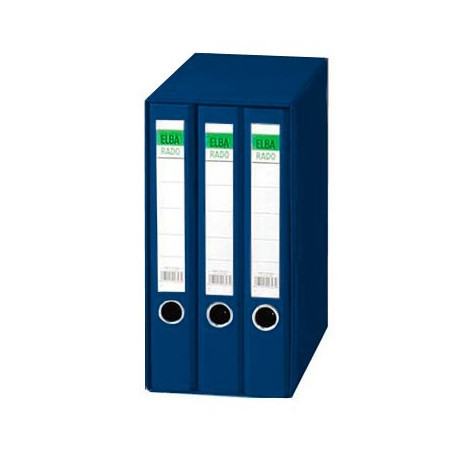 Elba Módulos Rado Top carpeta de cartón A4 Azul