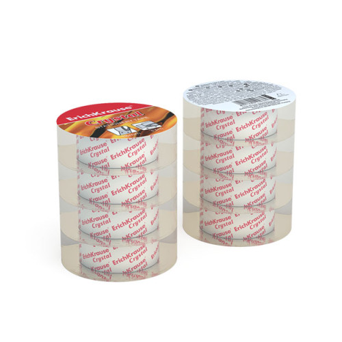 PACK 4 CINTAS ADHESIVAS CRYSTAL, 18MMX33M ERICH KRAUSE 59663 - Imagen 3
