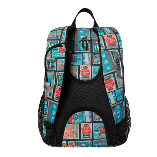 Totto Goctal mochila Mochila escolar Azul, Rojo PoliƩster - Imagen 2