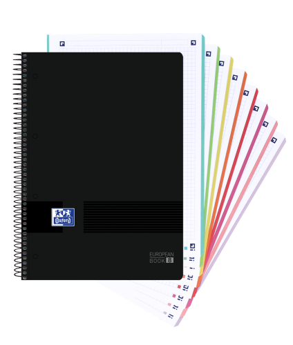 Oxford 400088489 cuaderno y block 160 hojas Negro - Imagen 2