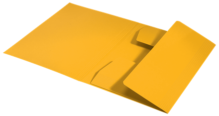CARPETA CARTON 3 SOLAPAS A4 RECYCLE 100% AMARILLO LEITZ 39060015 - Imagen 3