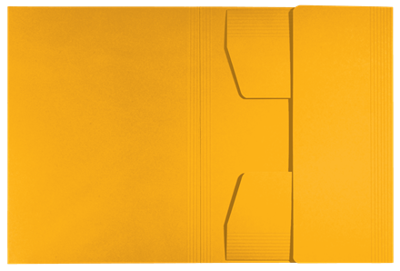 CARPETA CARTON 3 SOLAPAS A4 RECYCLE 100% AMARILLO LEITZ 39060015 - Imagen 4