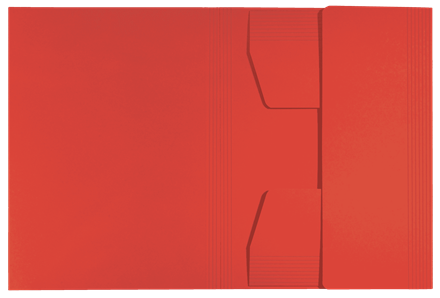 CARPETA CARTON 3 SOLAPAS A4 RECYCLE 100% ROJO LEITZ 39060025 - Imagen 5