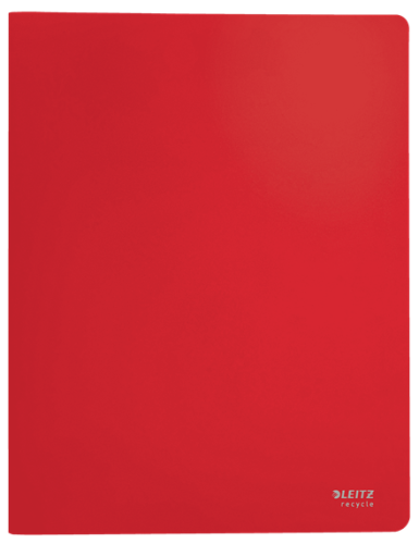 CARPETA POLIPROPILENO CON 20 FUNDAS A4 RECYCLE ROJO LEITZ 46760025