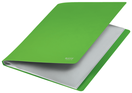 CARPETA POLIPROPILENO CON 20 FUNDAS A4 RECYCLE VERDE LEITZ 46760055 - Imagen 5