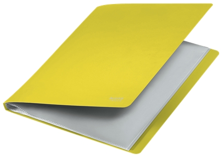 CARPETA POLIPROPILENO CON 40 FUNDAS A4 RECYCLE AMARILLO LEITZ 46770015 - Imagen 5