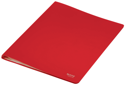 CARPETA POLIPROPILENO CON 40 FUNDAS A4 RECYCLE ROJO LEITZ 46770025 - Imagen 2