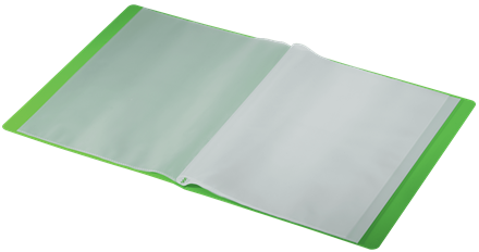 CARPETA POLIPROPILENO CON 40 FUNDAS A4 RECYCLE VERDE LEITZ 46770055 - Imagen 4