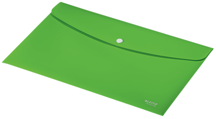 SOBRES POLIPROPILENO OPACO A4 CON BROCHE BOTON RECYCLE VERDE LEITZ 46780055 - Imagen 2