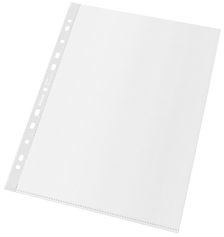 CAJA 50 FUNDAS POLIPROPILENO MULTITALADRO REFORZADA PIEL NARANJA A4 RECYCLE 100 MICRAS ESSELTE 627501 - Imagen 2
