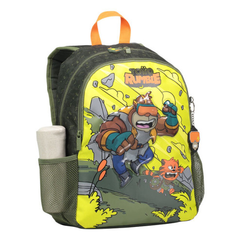 MOCHILA ESCOLAR MEDIANA DE CARTOONS TOTTO MJ04BWM002-2310-4DJM - Imagen 4