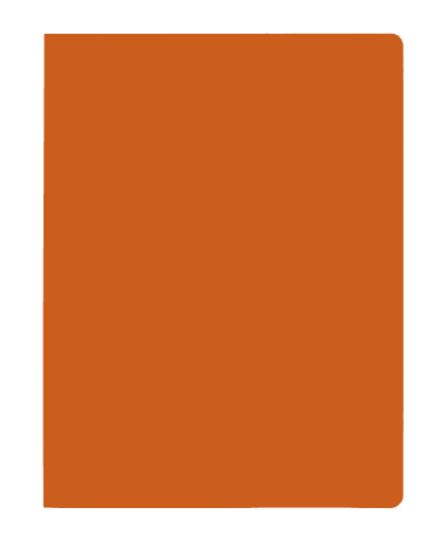 SUBCARPETA SIMPLES INTENSAS 250 GRS A4 COLOR NARANJA GIO 400040486