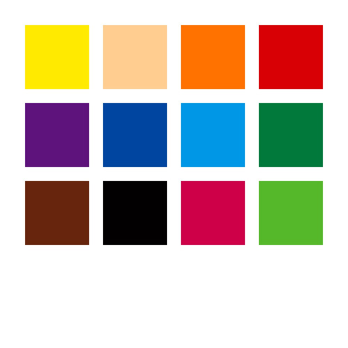 Staedtler 128 Negro, Azul, Burdeos, Marrón, Verde, Azul claro, Verde claro, Naranja, Melocotón, Rojo, Violeta, Amarillo 12 pieza(s) - Imagen 5