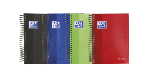 AGENDA ESCOLAR 2025-2026 SCHOOL TAPA EXTRADURA 8ยบ DIA PAGINA OXFORD 400195340