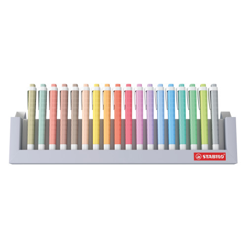 SET ESCRITORIO CARTON SWING COOL NATURE COLORS 18 UNIDADES SURTIDAS TRAZO 1/4MM. STABILO 275/18-02-5 - Imagen 2