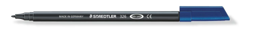 ROTULADOR NORIS PUNTA DE FIBRA 326 COLOR NEGRO STAEDTLER 326-9