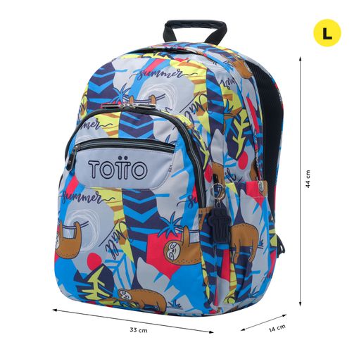 MOCHILA ACUARELES LAZEL (33 X 44 X 14) - 20L TOTTO MA04ECO021-2416N-6YB - Imagen 3