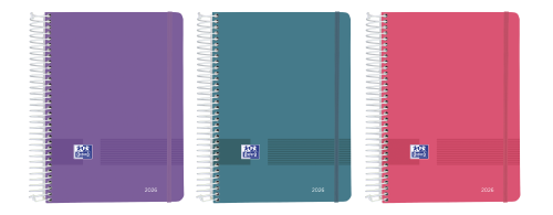 AGENDA 2026 LIVE&GO A5 15X21CM DIA PAGINA COLORES VIVOS OXFORD 400201728
