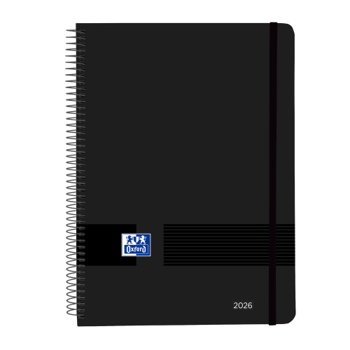 AGENDA 2026 LIVE&GO A5 15X21CM SEMANA VISTA COLOR NEGRO OXFORD 400201731