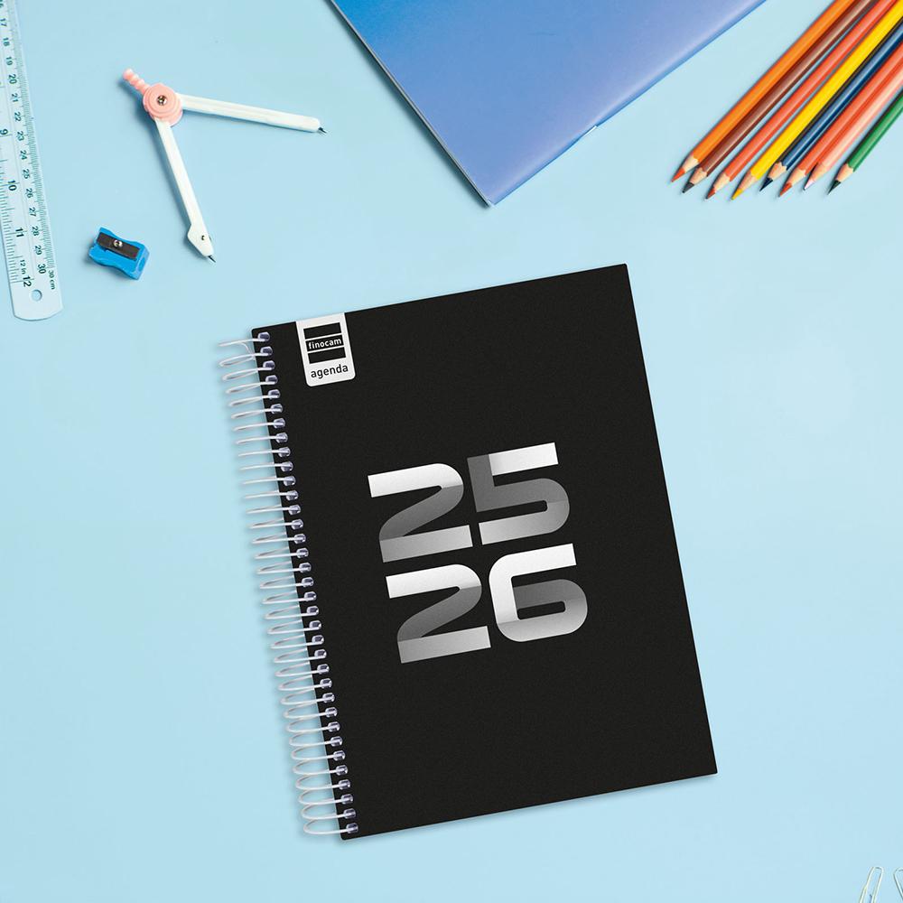 AGENDA DOCENTE 2025-2026 MAGISTRAL DESIGN 4ยบ 155X212 SEMANA VISTA HORIZONTAL LILAC+ FINOCAM 533580326 - Imagen 2