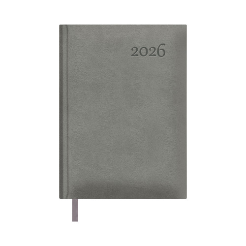 AGENDA 2026 LAUSANA DÍA PÁGINA 14 X 20 CM. COLOR GRIS DOHE 12739 - 26