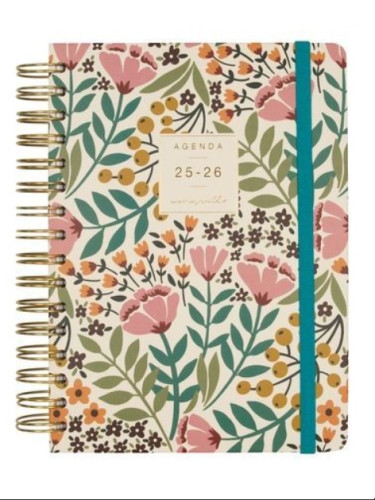 AGENDA ESCOLAR 2025-2026 MONIQUILLA E10-155X212 1DIA PAGINA JARDIN+ FINOCAM 646020226