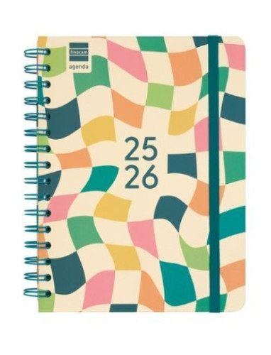 AGENDA ESCOLAR 2025-2026 CURSO COSMO 4ยบ 155X212 SEMANA VISTA HORIZONTAL KAI+ FINOCAM 537050226