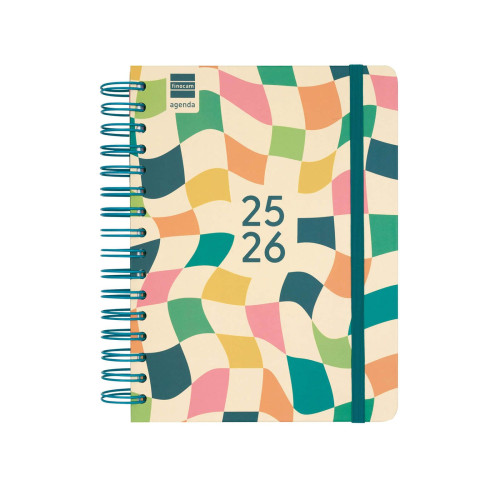 AGENDA ESCOLAR 2025-2026 CURSO COSMO 4ยบ 155X212 1DIA PAGINA KAI+ FINOCAM 537070226