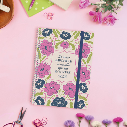 AGENDA 2026 TRENDY DESIGN E10 155X212MM DIA PAGINA IMPOSIBLE FINOCAM 742312526 - Imagen 2