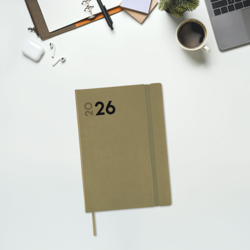 AGENDA 2026 DYNAMIC MARA Y10 140X204MM DIA PAGINA VERDE FINOCAM 621162026