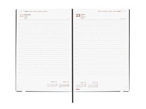 AGENDA 2026 DYNAMIC MARA Y11 164X240MM DIA PAGINA AZUL FINOCAM 621981026 - Imagen 4