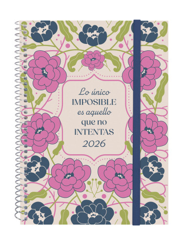 AGENDA 2026 TRENDY DESIGN E10 155X212MM SEMANA VISTA HORIZONTAL IMPOSIBLE FINOCAM 742232526