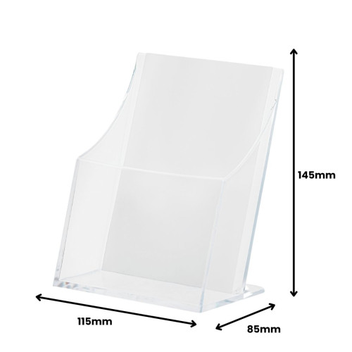 PORTAFOLLETOS SOBREMESA PREMIUM 1/3 A4 VERTICAL 85x115x145MM ARCHIVO 2000 6141CSTP - Imagen 4