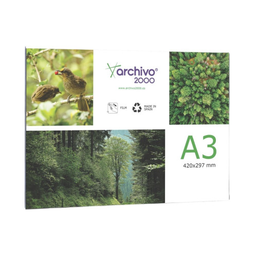 PORTAFOLLETOS MURAL PREMIUM A3 HORIZONTAL ADHESIVO 420x300MM ARCHIVO 2000 6157ACSTP