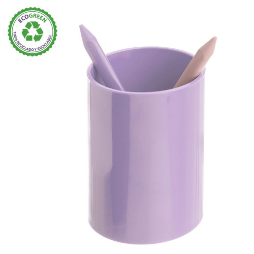 PORTALĂPICES ECOGREEN 100% RECICLADO Y RECICLABLE MALVA PASTEL 75X105 MM ARCHIVO 2000 771 ML PS