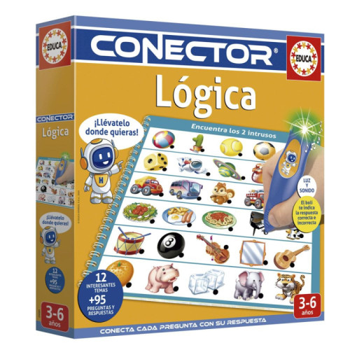 JUEGO EDUCATIVO CONECTOR LOGIC (MULTI) EDUCA 20393