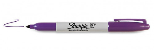 MARCADOR FINE MORADO SHARPIE 2025034