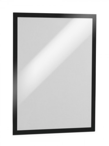 BLISTER 2 MARCO AUTOADHESIVO MAGNETICO DURAFRAME A3 NEGRO DURABLE 4873-01