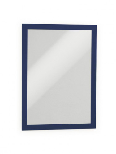 BLISTER 2 MARCO AUTOADHESIVO MAGNETICO DURAFRAME A4 AZUL DURABLE 4872-07