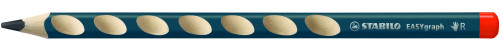 LAPIZ ERGONOMICO EASYGRAPH PARA DIESTROS HB 3,15MM. PETROLEO STABILO 322/HB